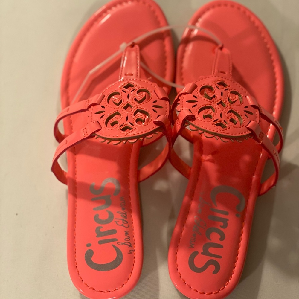 Clara Pink Patent Sandal